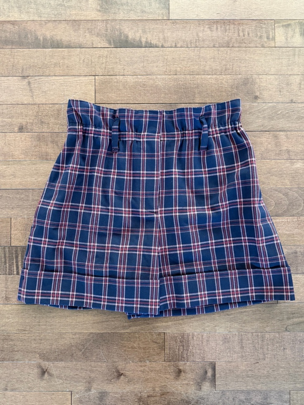 Aritzia Sunday Best High Rise Plaid Shorts - Size S